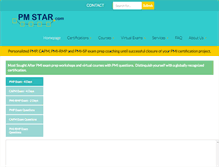 Tablet Screenshot of pmstar.com